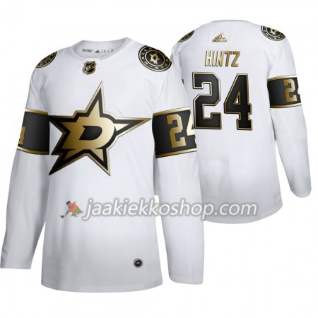 Miehille NHL Dallas Stars Pelipaita Roope Hintz 24 Adidas 2019-20 Golden Edition Valkoinen Authentic